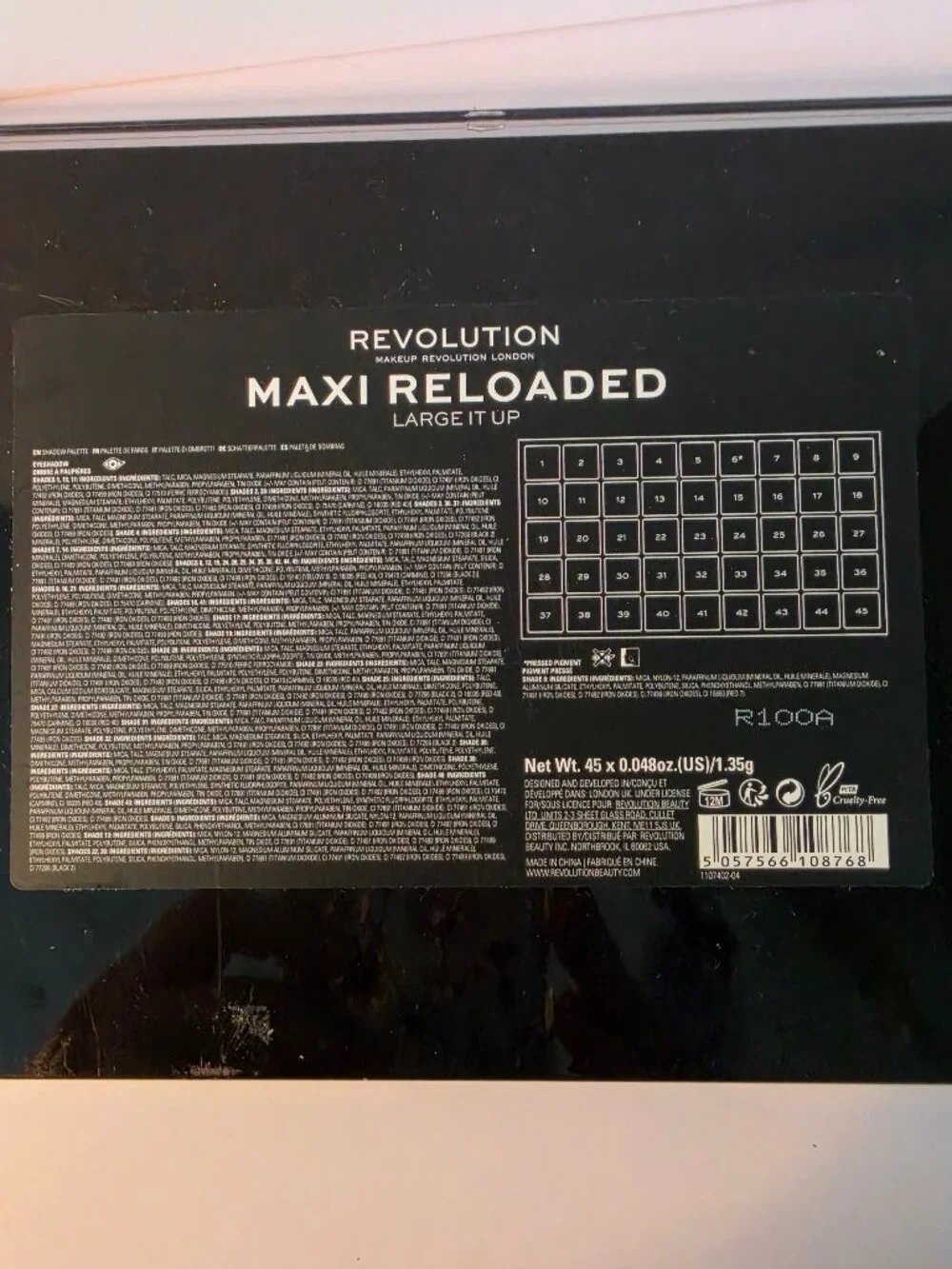 Revolution LARGE IT UP Maxi Reload Eyeshadow Palette